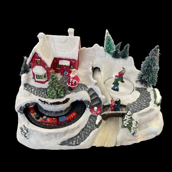 Avon Winter Wonderland Christmas Decor Holiday Fiber Optic NOT Working READ - Picture 8 of 15